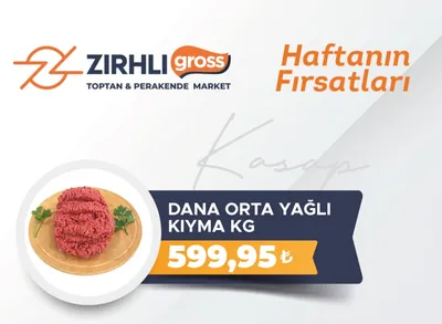 Dana Orta Yağli Kiyma Kg
