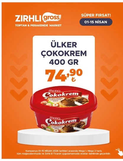 Ülker Çokokrem 400 Gr