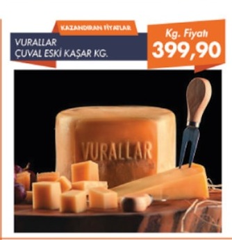 Vurallar Çuval Eski Kaşar Kg.
