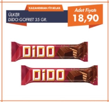 Ülker Dido Gofret 35 Gr.