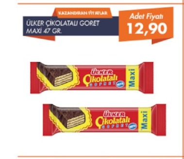 Ülker Çikolatali Goret Maxi 47 Gr.