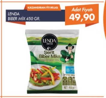 Lenda Biber Mix 450 Gr.
