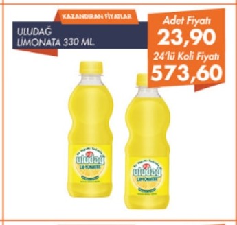 Uludağ Limonata 330 Ml