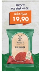 Rekolte Pul Biber 40 Gr