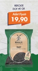 Rekolte İsot 40 Gr