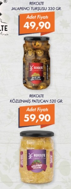 Rekolte Jalapeno Turşusu 330 Gr