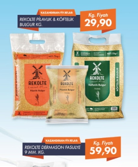 Rekolte Pilavlik Bulgur 5 Kg