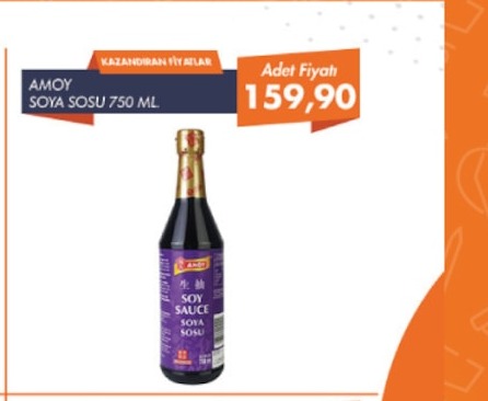 Amoy Soya Sosu 750 Ml