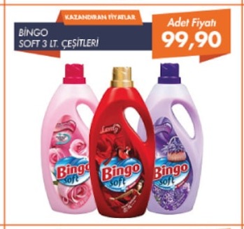 Bingo Soft 3 Lt. Çeşitleri