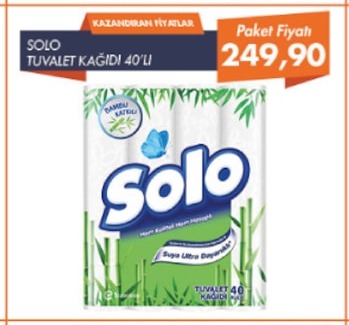 Solo Tuvalet Kağıdı 40'Lı
