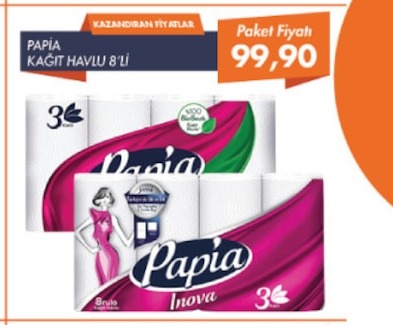Papia Kağıt Havlu 8'Li