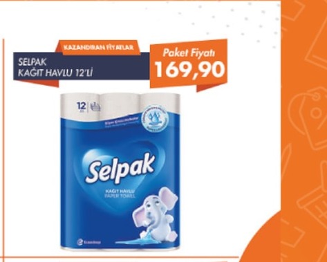 Selpak Kağıt Havlu 12'Li