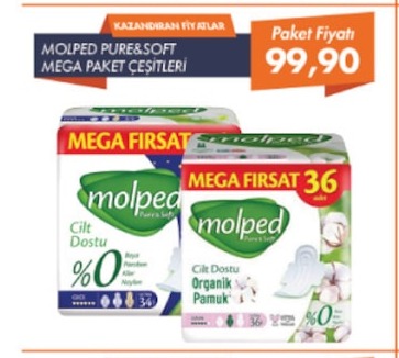 Molped Pure&Soft Mega Paket Çeşitleri