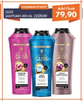 Gliss Şampuan 400 Ml Çeşitleri