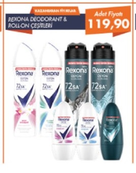 Rexona Deodorant & Roll-On Çeşitleri