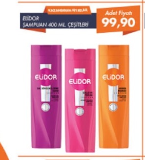 Elidor Şampuan 400 Ml Çeşitleri