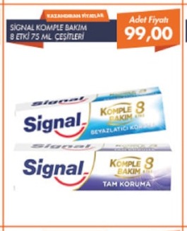 Signal Komple Bakim 8 Etki Çeşitleri 75 Ml