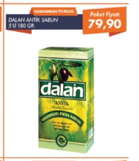 Dalan Antik Sabun 5'Li 180 Gr