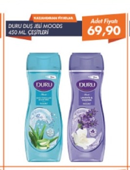 Duru Duş Jeli Moods 450 Ml Çeşitleri