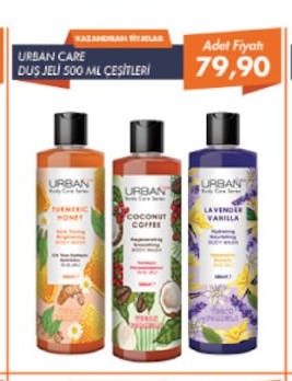 Urban Care Duş Jeli 500 Ml Çeşitleri