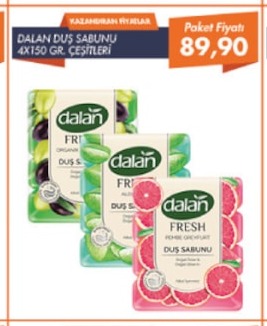 Dalan Duş Sabunu 4X150 Gr Çeşitleri