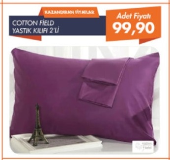 Cotton Field Yastik Kilifi 2'Li