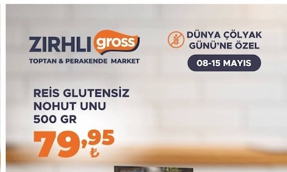 Reis Glutensiz Nohut Unu 500 Gr