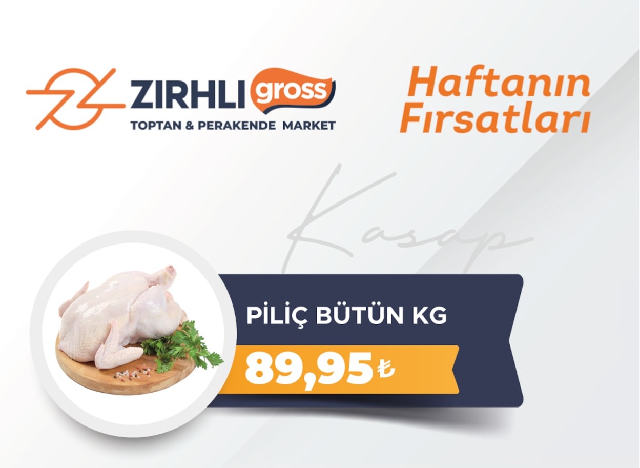 Zirhli Gross Piliç Bütün Kg