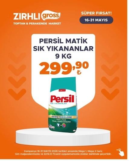 Persil Matik Sık Yıkananlar 9 Kg