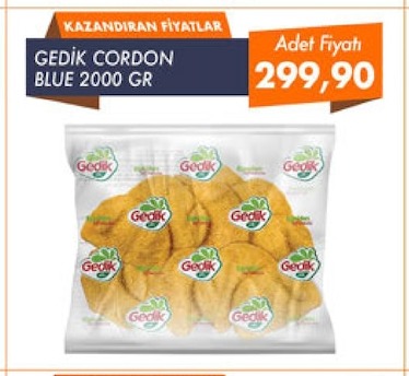 Gedik Cordon Blue 2000 Gr