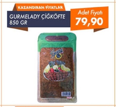 Gurmelady Çiğköfte 850 Gr
