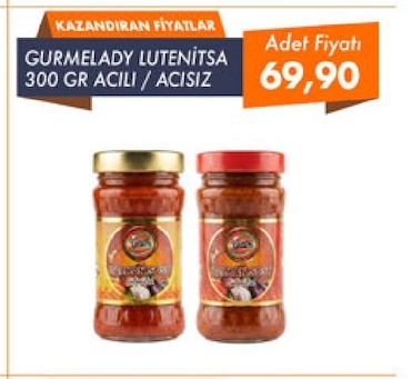 Gurmelady Lutenitsa 300 Gr Acılı/Acısız