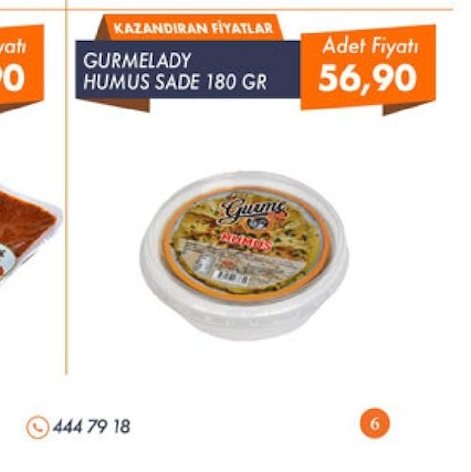 Gurmelady Humus Sade 180 Gr