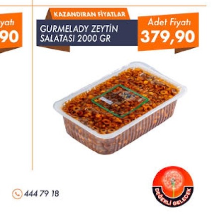 Gurmelady Zeytin Salatası 2000 Gr