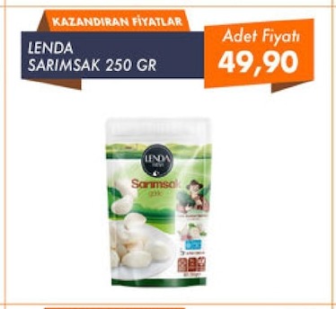 Lenda Sarımsak 250 Gr