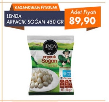 Lenda Arpacık Soğan 450 Gr