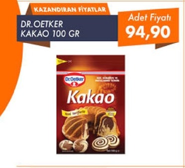 Dr. Oetker Kakao 100 Gr