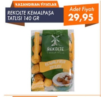 Rekolte Kemalpaşa Tatlisi 140 Gr