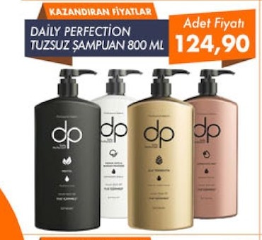 Daily Perfection Tuzsuz Şampuan 800 Ml