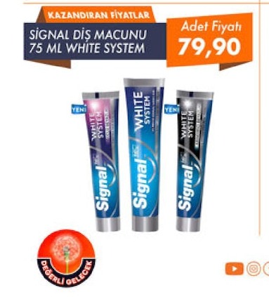 Signal Diş Macunu 75 Ml White System