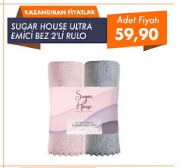 Sugar House Ultra Emici Bez 2'Li Rulo