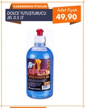 Dolce Tutusturucu Jel 0.5 Lt