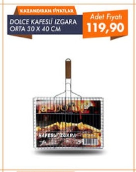 Dolce Kafesli Izgara Orta 30 X 40 Cm