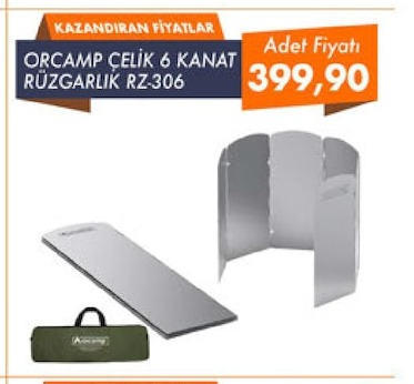 Orcamp Çelik 6 Kanat Rüzgarlık Rz-306