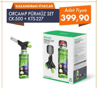 Orcamp Pürmüz Set Ck-500 + Kts-227