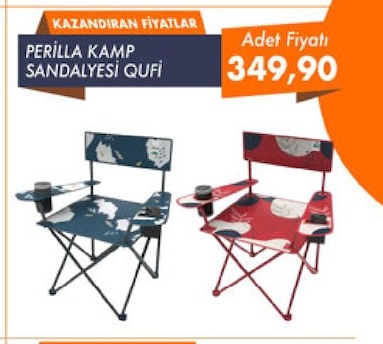 Perilla Kamp Sandalyesi Qufi