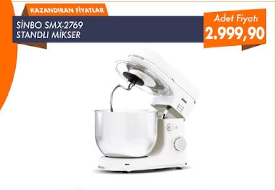 Sinbo Smx-2769 Standli Mikser