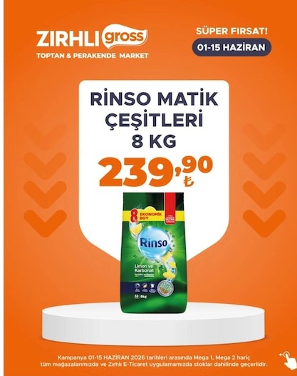 Rinso Matik Çeşitleri 8 Kg